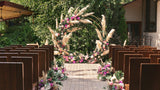 Arbour Alternatives for Your Wedding Ceremony Flowers