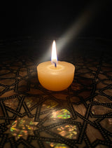Beeswax Tea Light Candle - single