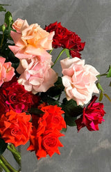 La Femme Rose Bouquet- A dozen or half dozen premium roses.